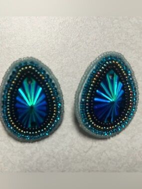 Hand Crafted Beaded Earrings